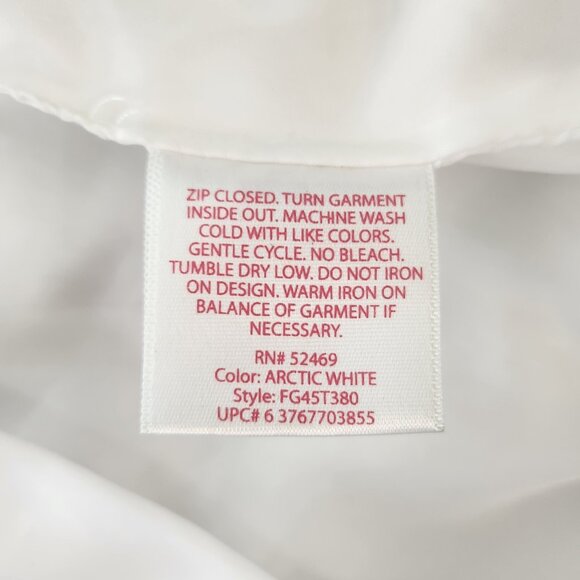 Girls zip front Puffer Vest with Sequins - Picture 6 of 7